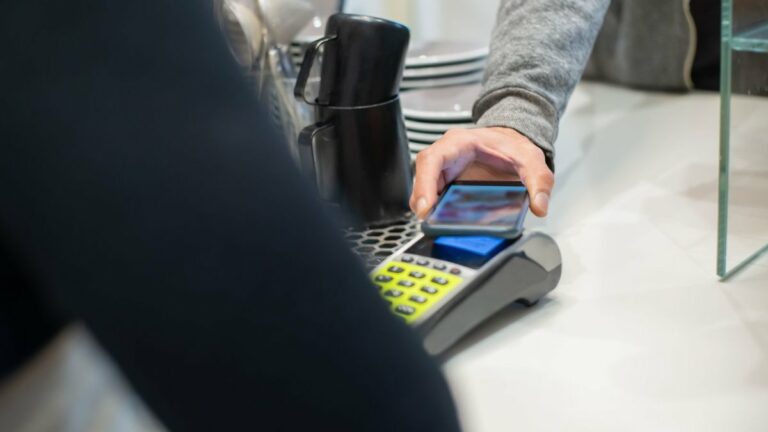 Paying from a phone